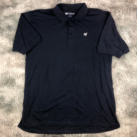 Big Dogs Shirts Big Dogs Logo Navy Blue Polo Shirt Xl Poshmark